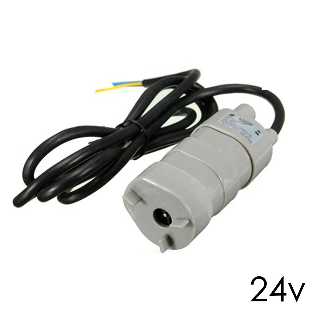 24 В Настольный сверхтихий мини-водяной насос 12V Высокая Давление погружной фонтан водяного насоса 280L/H300cm - Напряжение: 24 В