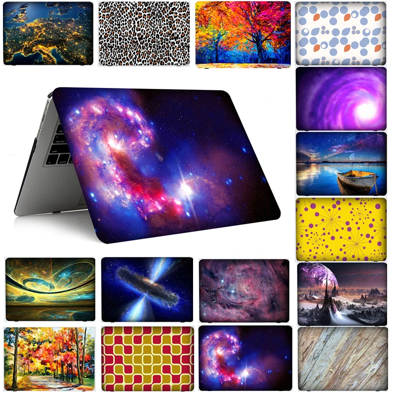 

Thin PC Tablet Case for MacBook Pro 16 Inch Cover Starry Pattern Notebook Protective Case for MacBook Pro 2019 Laptop Case Shell