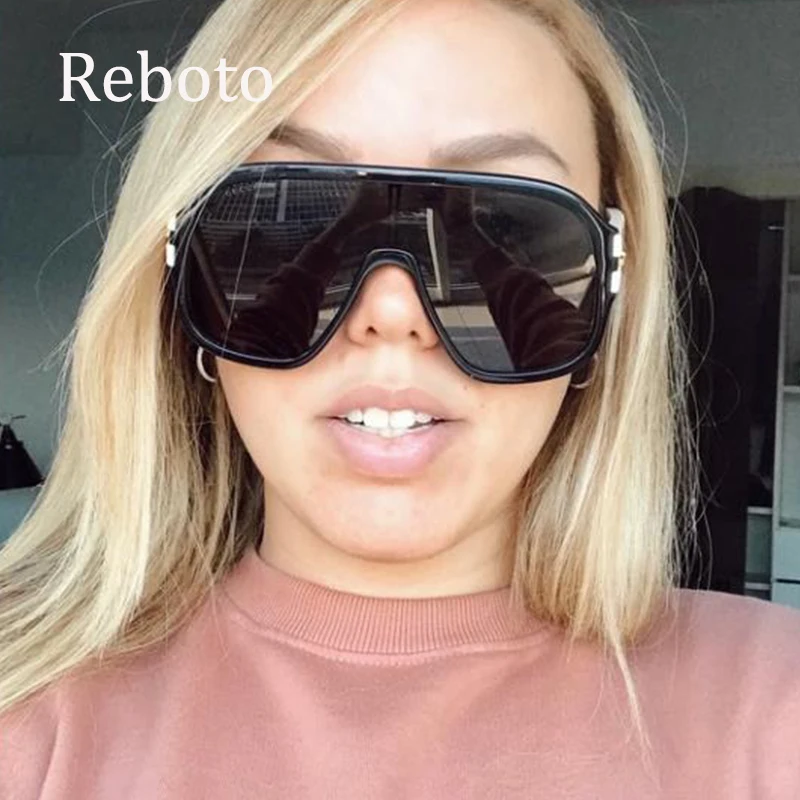 Большие солнцезащитные очки для женщин с большой оправой 2020 новые роскошные