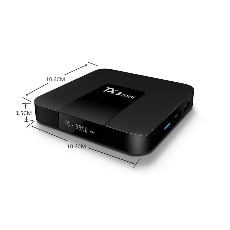 Amlogic S905W Smart tv Box Android 9,0 8 Гб 16G WiFi декодирование Bluetooth Google Play Smart Android медиасервер телеприставка