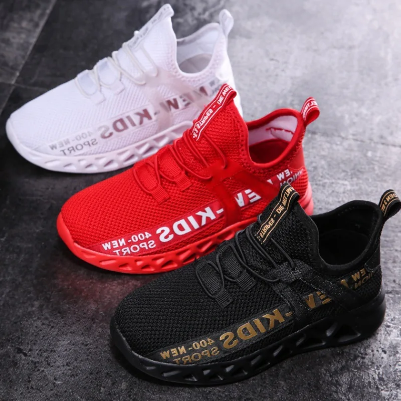 Kids Sports Shoes Kid Running Sneakers Autumn Children Sport Tenis Infantil Boy Basket Lightweight Breathable Girl