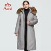 Astrid 2022 New Winter Women's coat women long warm parka fashion Jacket with raccoon fur hood large sizes female clothing 3570 ► Photo 2/6