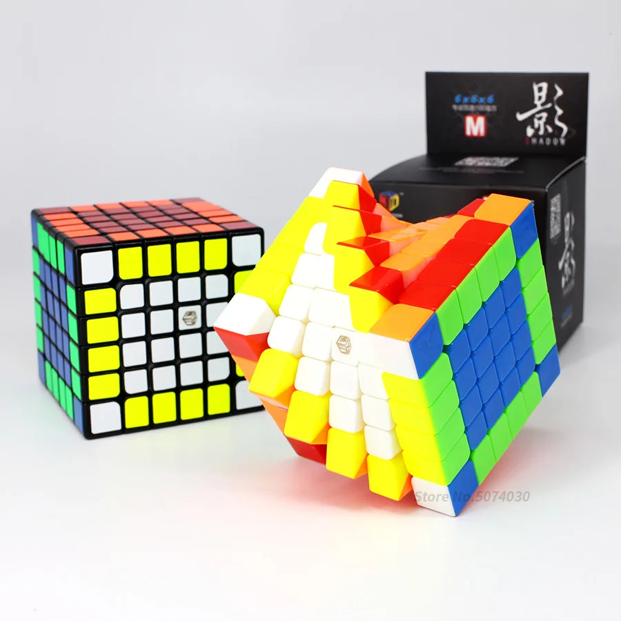 Mofangge Shadow M Магнитный куб 6x6x6 Cubo Magico 6x6x6 ShadowM speed Профессиональный пазл обычный и магнитный 6x6 волшебный куб