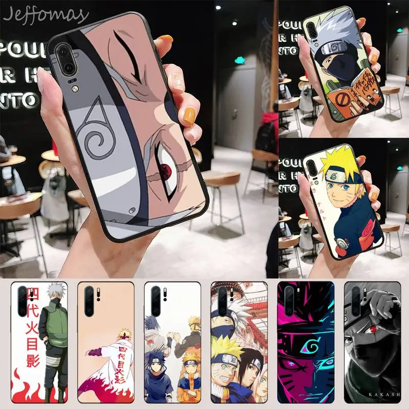 

Naruto Kakashi Japanese anime Phone Case For Huawei Y5 Y6 II Y7 Y9 PRIME 2018 2019 NOVA3E P20 PRO P10 Honor 10