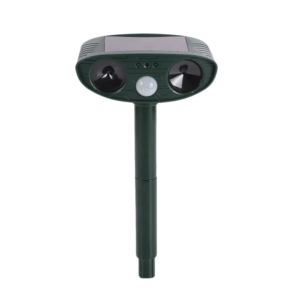 Animal Ultrasonic Cats Dogs Repeller Solar Powered Motion Activated Frighten Animals 511 For Outdoor Gardening |