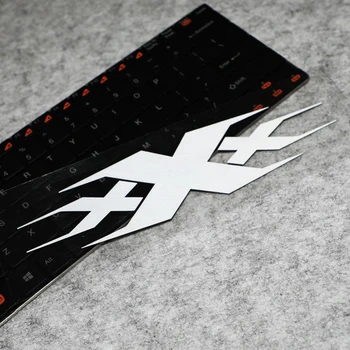 

LuLuSticker#149 22x5.5cm xXx Waterproof 3M Reflective Car Trunk Rear Windshield Motorcycle Fuel Tank Helmet Decoration Stickers