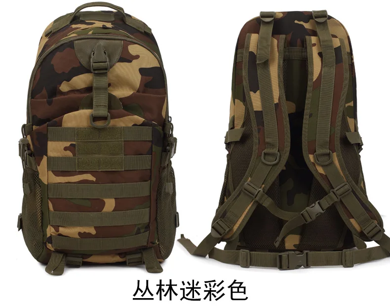 Waterproof Climbing Hiking Military Tactical Backpack Bags Camping Hunting Trekking Rucksack Outdoor Sport Camouflage Bag