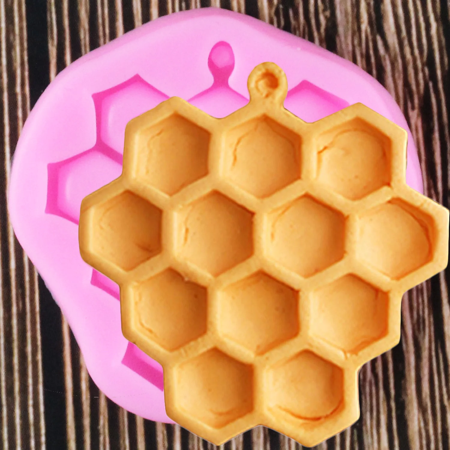 

Honeycomb Silicone Molds Chocolate Cookie Baking DIY Party Fondant Cake Decorating Tools 3D Craft Soap Candy Polymer Clay Moulds
