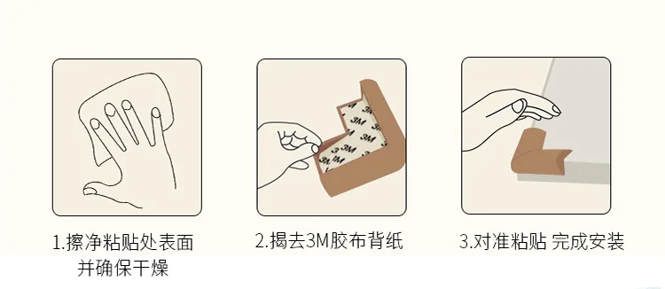 [Multi-Model] Children Bumper Teapoy Table Corner Protector Infant Table Teapoy Table Safe Corner Protector Table Protective Cas