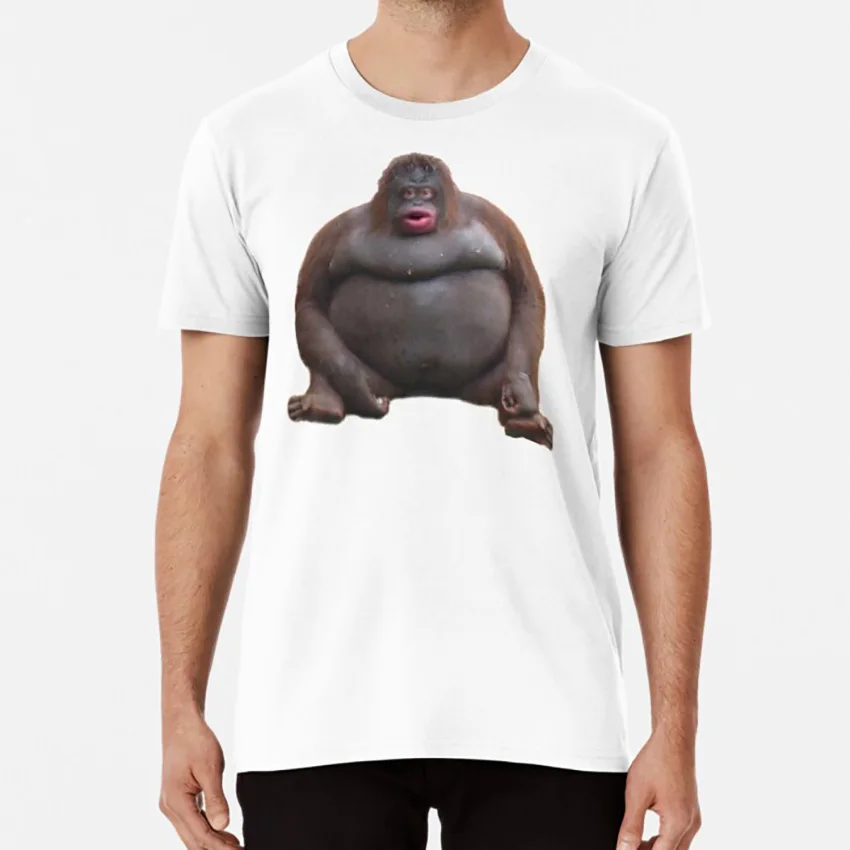 Le monke/uh oh stinky Футболка le monke meme 4chan monke le monke meme uh oh stinky - Цвет: white