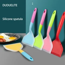 Non-stick Silicone Spatula Kitchen Ware Cooking Utensils Spatula Beef Meat Egg Butter Scraper Pizza Shovel Turners Food Lifters