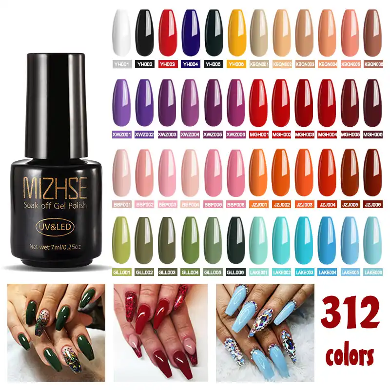 Mizhse 7ml Fashion Pink Color Series Gel Nail Polish Uv Gel Polish Long Lasting Soak Off Uv Nail Gel Polish Hot Gelpolish Salon Uv Nail Gel Polish Gel Nail Polishuv Gel Polish Aliexpress