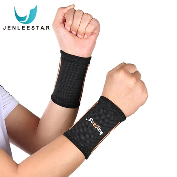 2 Stuks Pols Band Hoge Elasticiteit Polsband Beschermin Comfortabele Polssteun Ademend Zweetband Unisex Badminton Volleybal