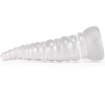 Octopus Tentacle Dildo Butt Plug Anal Sex Toy Large Particles Vaginal Massage Anal Expansion Men Women Masturbation Sex Products 5