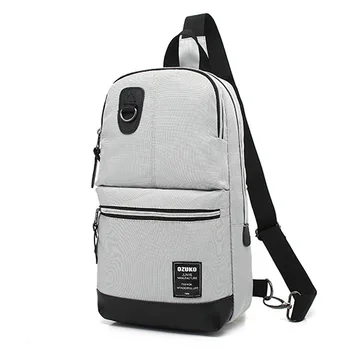 

Fashion Men Crossbody Bag for 10.5" Ipad Business Short Trip Chest Pack Bags Shoulder Bag for Men Messenger Bags Waterproof