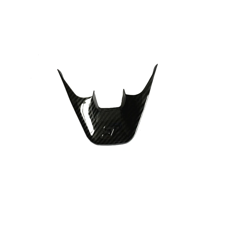 For Ford Fiesta MK8 2017 2018 Accessories ABS Carbon Fiber Stlye ST Car Steering Wheel Trim Control Button Frame Cover Styling For Ford Fiesta MK8 2017 2018 Accessories ABS Carbon Fiber Stlye ST Car Steering Wheel Trim Control Button Frame Cover Styling