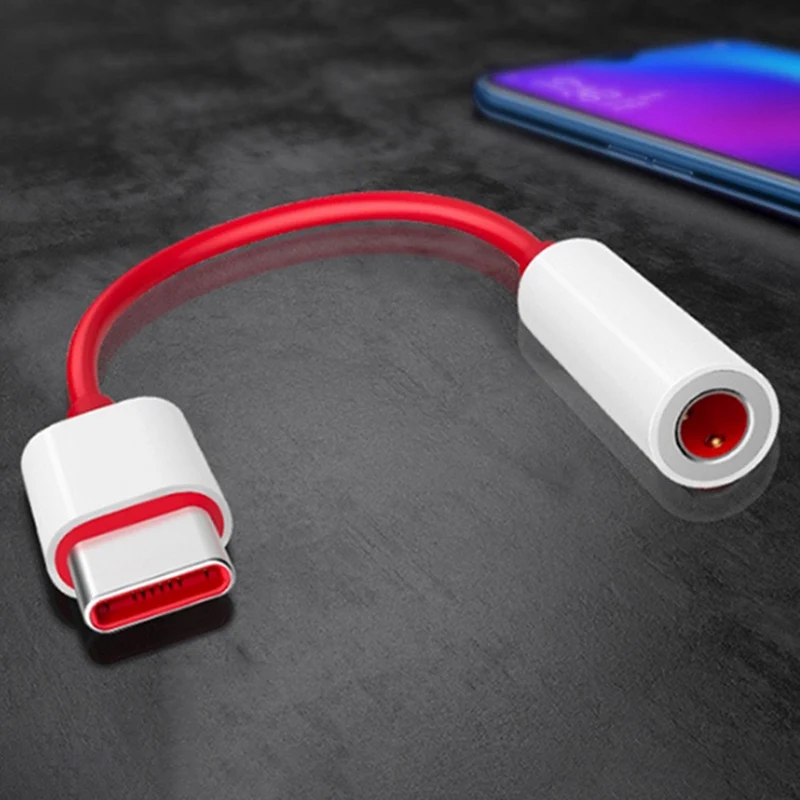 Тип C до 3,5 мм разъем для наушников адаптер Aux аудио для One Plus 7 1+ 6t Usb-c музыкальный конвертер Кабель