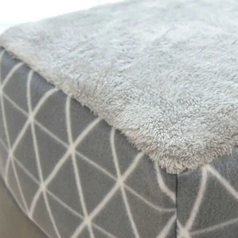 Round Cat Bed-dog Bed Cute and Comfortable Self Warming Plush Calming Cat Bed
