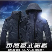 Настоящая мужская одежда, уличная водонепроницаемая куртка, Мужская Весенняя Осенняя зимняя тонкая ветрозащитная водонепроницаемая куртка