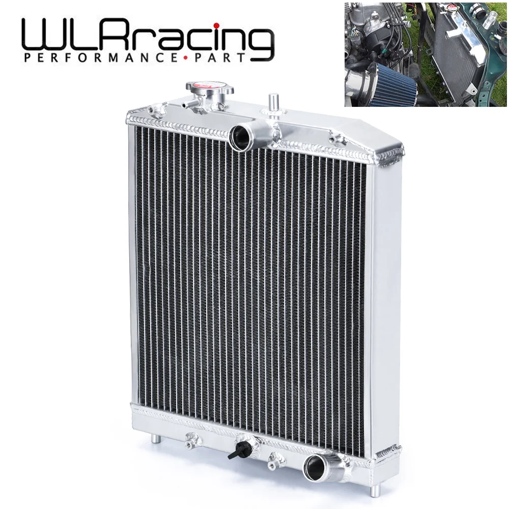 WLR RACING 52 мм 3 ряда Полный алюминиевый радиатор для HONDA CIVIC B18C/B16A 32 в/из SX104|radiator for honda