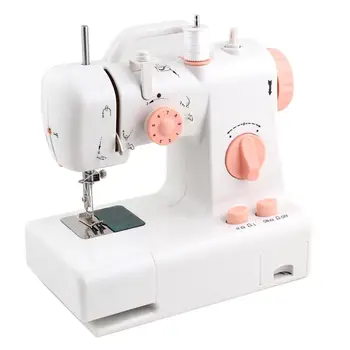 

Mini Handheld Sewing Machine Electric Multifunction Double Speed Double Thread Reverse Sewing Automatic Thread Sewing Machine