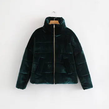 

2020 Winter Thick Solid Faux Fur Women Coat Short Parka Outwear Jacket