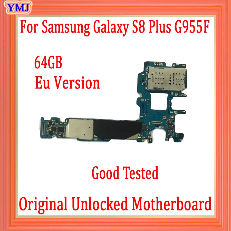 Две Sim карты для Samsung Galaxy S8 Plus G955FD материнская плата европейская версия