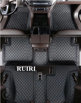 

Good quality rugs! Custom special car floor mats for Mercedes Benz GLS 550 7 seats 2019 waterproof carpets for GLS550 2018-2016