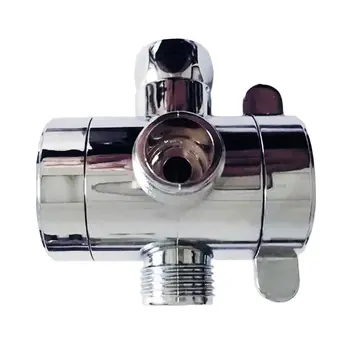

3 Way Shower Head Diverter Valve G1/2 Three Function Switch Adapter Connector T-adapter For Toilet Bidet Shower