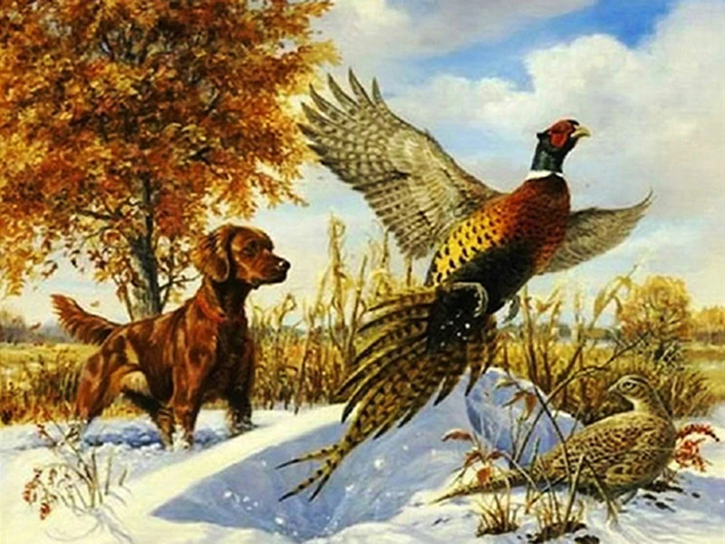

5D DIY Diamond Painting dog Painted Animal Full Dill Mosaic Embroidery Cross stitch Embroidery Decoration home decor