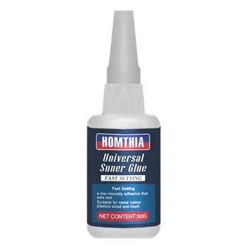 

Universal Super Glue Strong Plastic Glue For Resin Ceramic Metal Glass 50g Rapid Fix Instant Fast Adhesive Glue