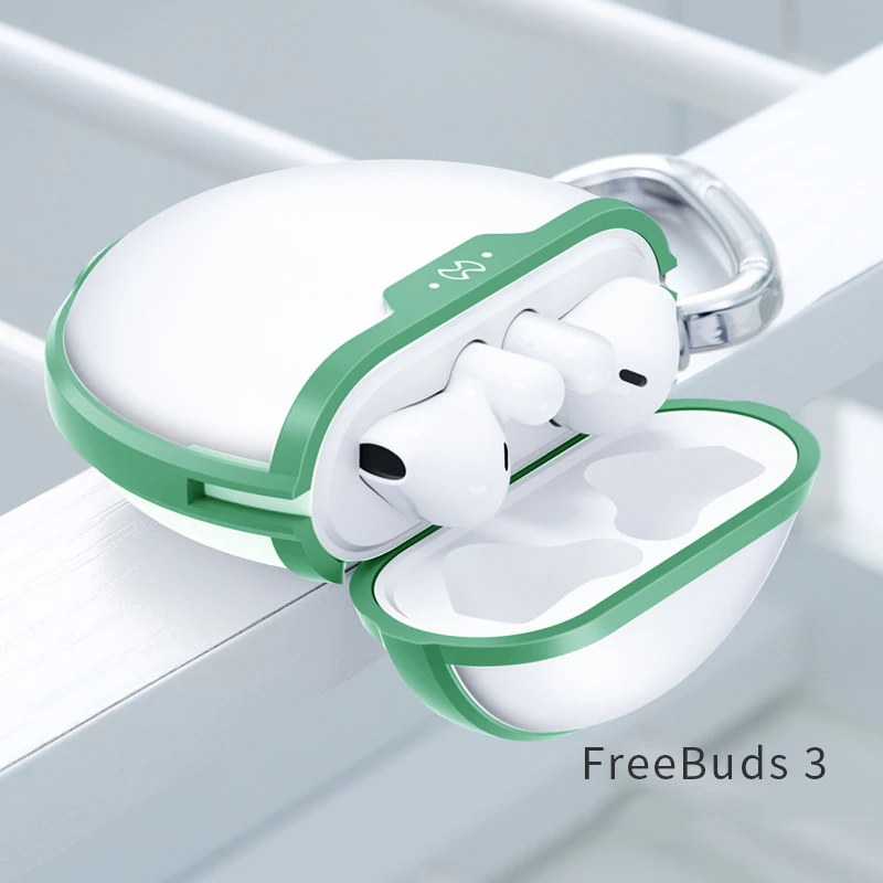 Совместимость с huawei FreeBuds 3 Чехол беспроводной Bluetooth ударопрочный PC+ TPU наушники защитный чехол аксессуары сумка Coque