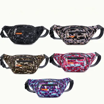 

Camouflage Running Bag Men Outdoor Sports Running Running Bag Hiking Biking Mobile Phone Bag Waterproof Diagonal Breast Package