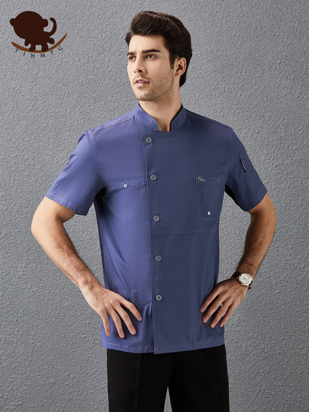 New Chef Clothes Uniform Restaurant Kitchen Cooking Chef Coat Waiter Work Jackets Professional Uniform Overalls Outfit