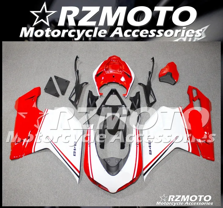 Мотоциклетный обтекатель abs подходит для DUCATI 848 1098 2007-2012 корпусные детали прессформы Магазин № 0404