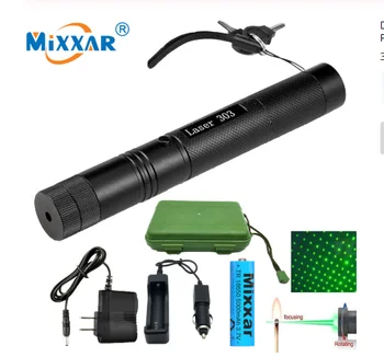 

LED 532nm 303 Green Portable Laser Sight Light Pet Cat Toy Funny Cat Laser Pointer Pen Interactive Toy