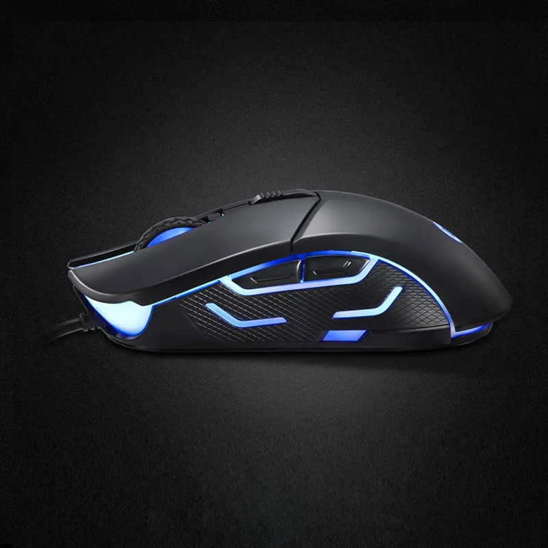 Оригинальная игровая RGB Мышь hp 1000-5500 dpi регулируемая, USB, проводная геймерская мышь G260 поддержка макро-программы для компьютера дропшиппинг