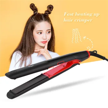 

CkeyiN Hair Curler Professional Hair Curling Iron Perm Splint Curling Hair Straightener Waves Iron Curling Wand Air Curler