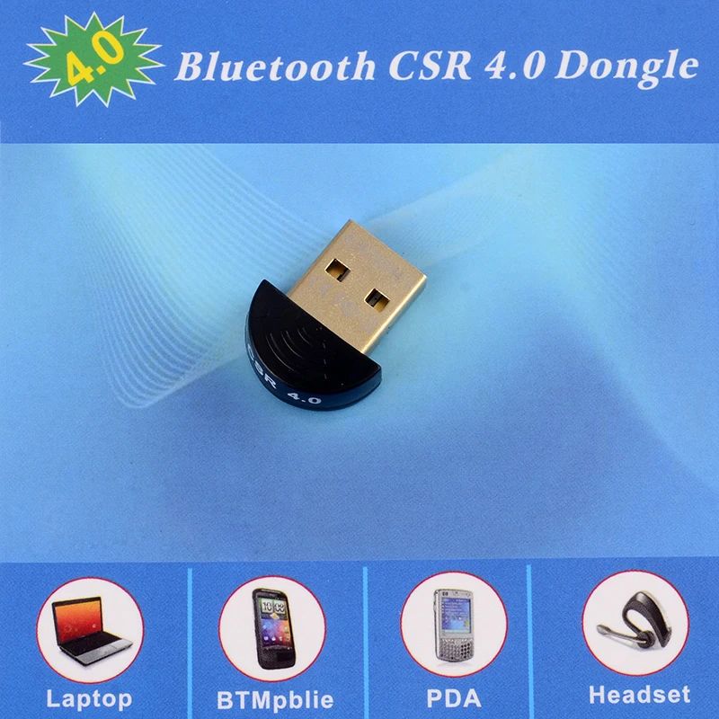 Bluetooth Adapter USB Dongle Wireless USB Bluetooth Transmitter 4.0 Music Receiver Bluetooth Adapter for Computer PC Laptop