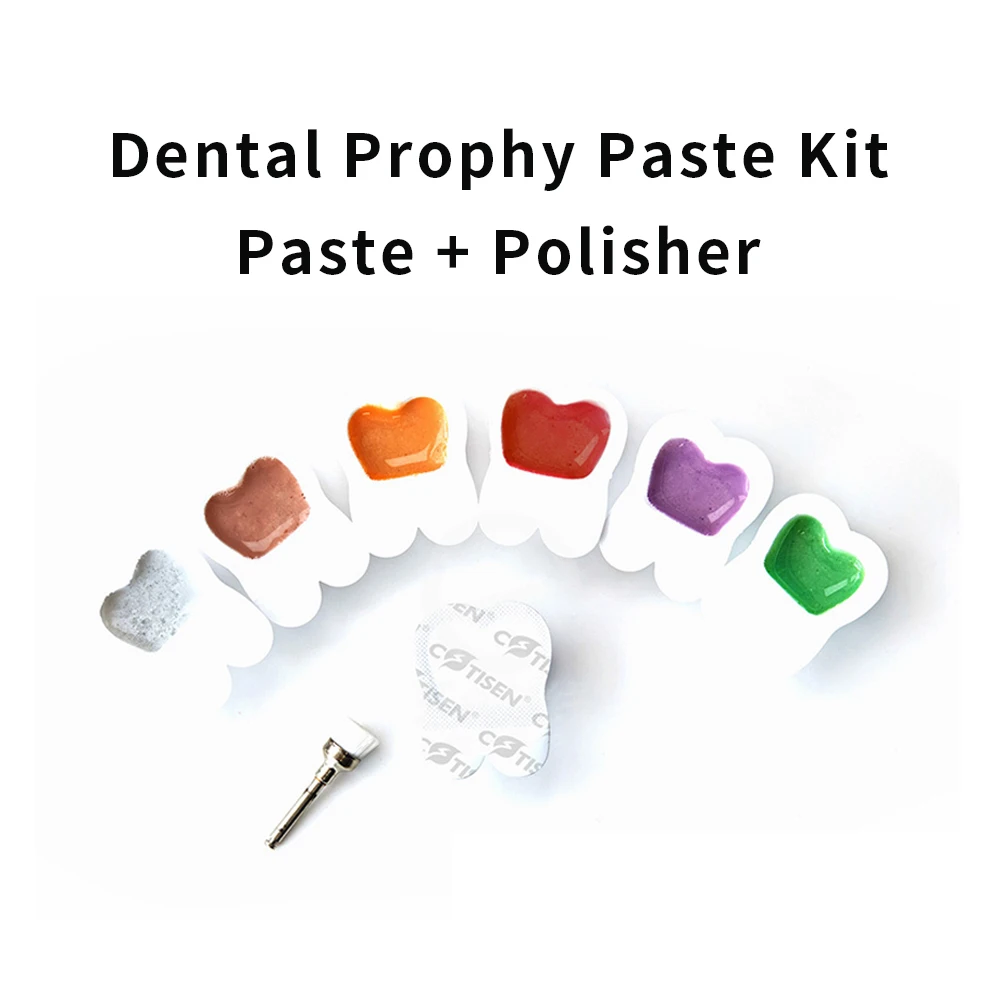 DentalProphyPastePolishingKitTeethStainRemoverSetTooth