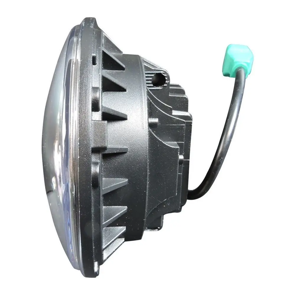 7&quot Round Motorcycle 4 LED Headlight 6500K White Light IP67 Waterproof For Harley Electra Street Glide FLH|headlights for|headlights