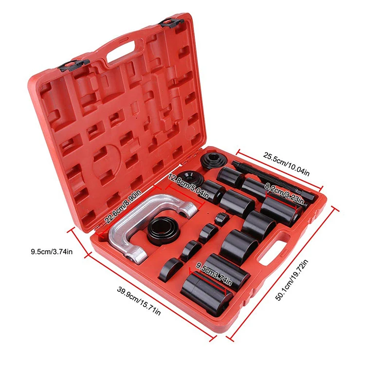 21PCS BALL JOINT SEPARATOR AUTO REPAIR TOOL REMOVER MASTER ADAPTER UNIVERSAL Bearing Separators