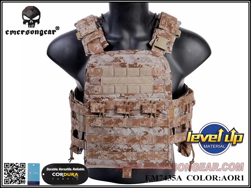 AOR1 Emerson gear NCPC тактический жилет армейский Военный жгут тела бронежилет пластина Перевозчик MOLLE страйкбол охотничий боевой жилет защитное снаряжение - Цвет: AOR1