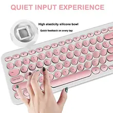 Беспроводная клавиатура и мышь комбо 2,4 ГГц с USB Приемником Для WIN7/8/10/Vista/XP Mac ПК ноутбук компьютер