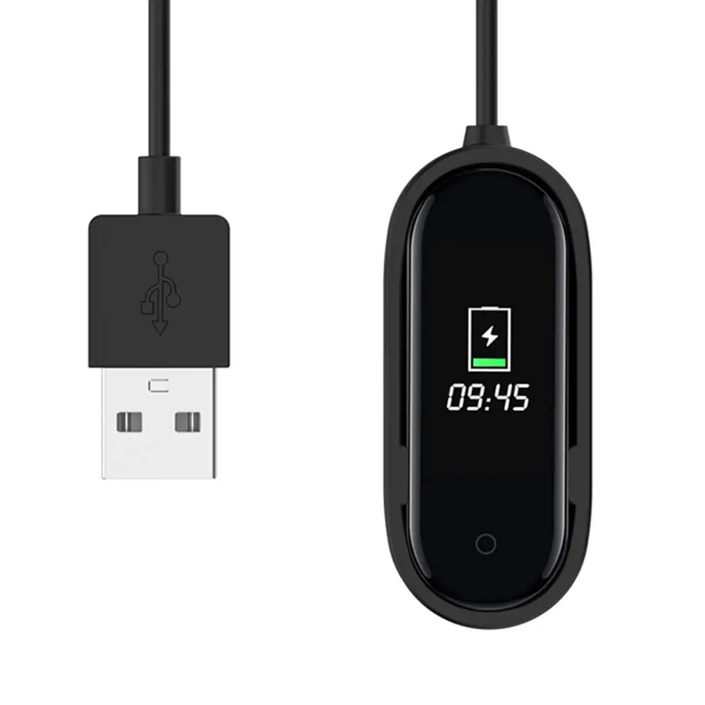 Usb-кабель для зарядки mi Band 4, сменный шнур, зарядное устройство, адаптер для Xiaomi mi Band 4, магнитно поглощающая зарядная линия TPE