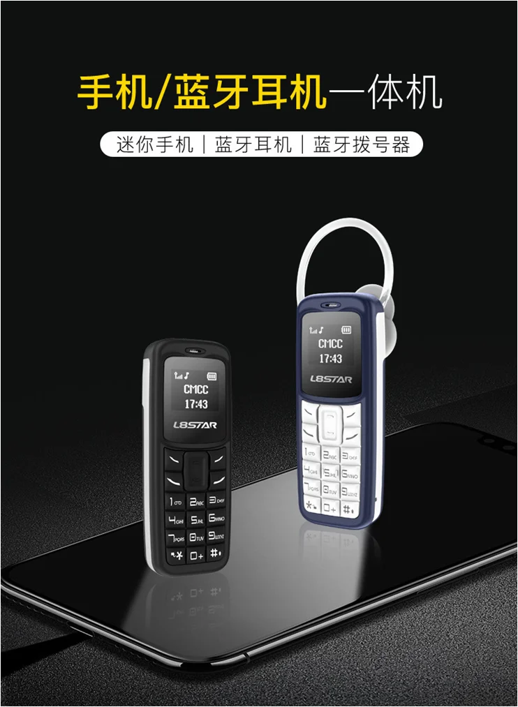 

L8Star BM30 New Personality Creative Pocket Mobile Phone Dual SIM Dual Standby Bluetooth Mini Mobile Phone Multi-language