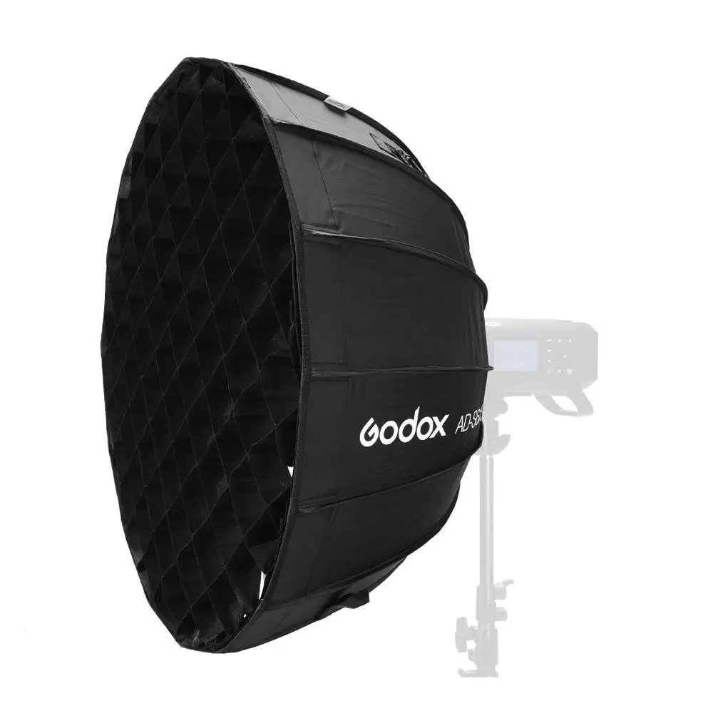 Godox AD S65S ADS65S 65 см встроенный серебристый глубокий параболический софтбокс с
