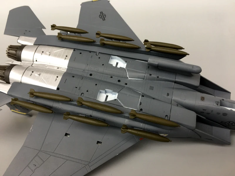 Изысканные 1/72 ВВС США F-15E истребитель Персидского залива войны сплав Коллекционная модель