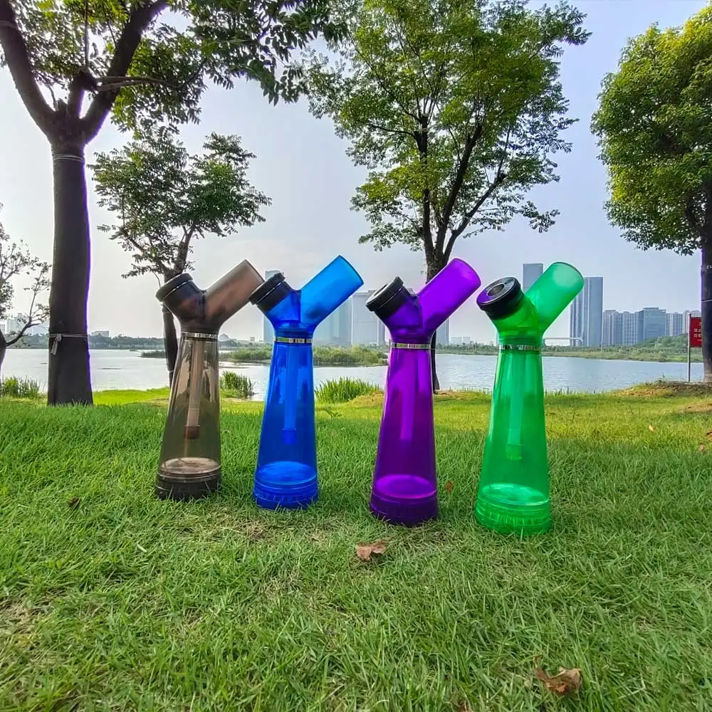 HORNET кальян Премиум акрил курительная водяная труба с дробилка для травы пластик