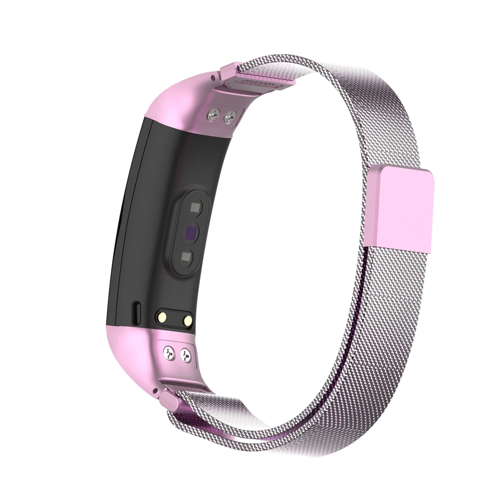 Миланская петля ремешок для huawei Honor Band 4 Band 5 браслет из нержавеющей стали спортивный фитнес ремешок для Honor Band 5 Band 4